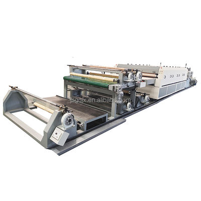 Laminador automático de piso plano com correia dupla de PTFE e zona de aquecimento/refrigeração