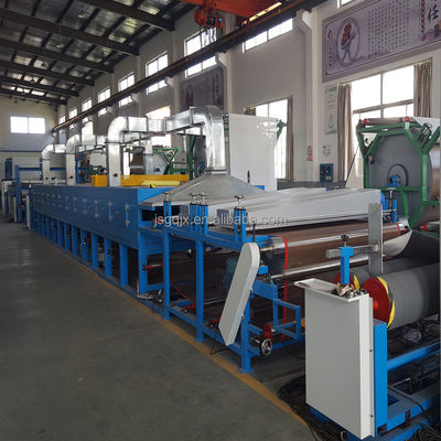 Máquina de desodorizante de esponja de couro a accionamento elétrico para produtos laminados a chama