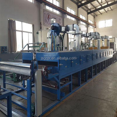 Máquina de desodorizante de esponja de couro a accionamento elétrico para produtos laminados a chama