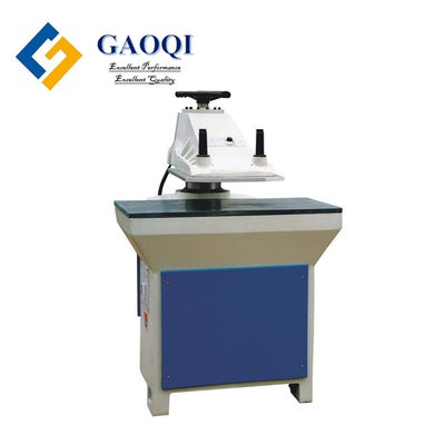 Máquina de corte de couro de pressão de pequeno porte com braço balançador com capacidade de 750 kg