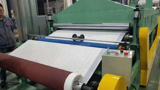 Após-Serviço Apoio online Máquina de laminagem de papel de areia abrasiva e tecido de lã