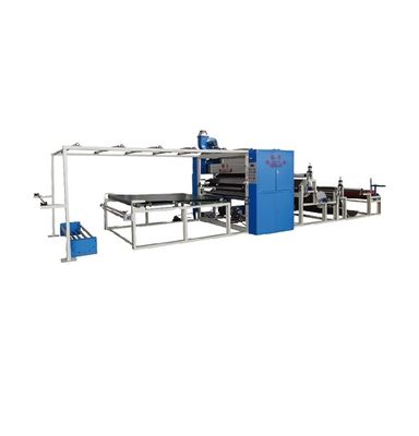 15000mm*2450mm*3800mm Máquina de laminação por chama para processo de laminação por chama de corduroy