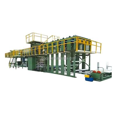 15000mm*2450mm*3800mm Máquina de laminação por chama para processo de laminação por chama de corduroy