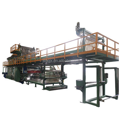 15000mm*2450mm*3800mm Máquina de laminação por chama para processo de laminação por chama de corduroy