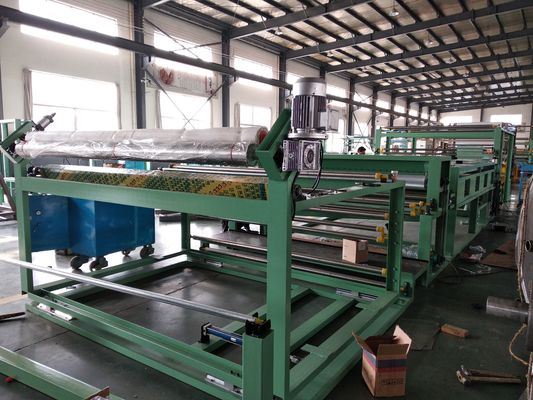 12000mm*2400mm*2000mm Máquina de revestimento de pontos antiderrapante para tapetes e benefícios