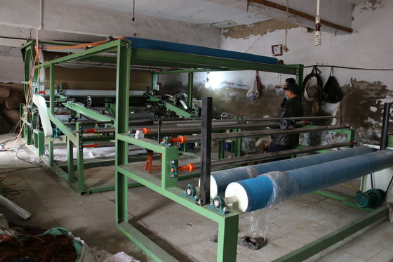 Máquina de laminação de tecidos não tecidos com cola à base d'água e prensagem de placas de agulhas