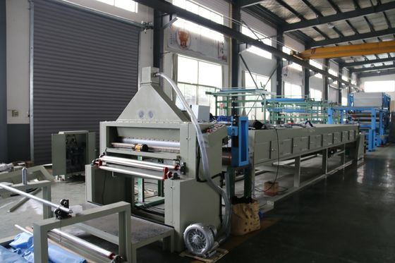 Máquina de revestimento de pontos de revestimento de vestuário de 60 KW para 30 conjuntos/mês de produção