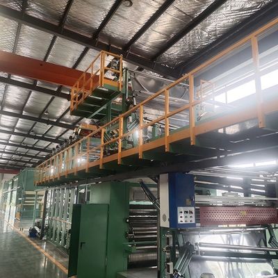 Máquina de laminação automática de espuma de esponja de 50 kW para tapetes de até 1800 m