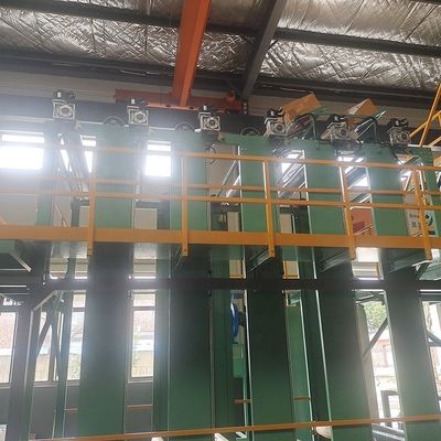 Máquina de laminação automática de espuma de esponja de 50 kW para tapetes de até 1800 m