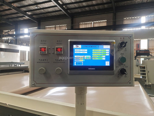 Máquina de composição de painéis de honeycomb de alumínio a motor elétrico para fábrica de tecidos