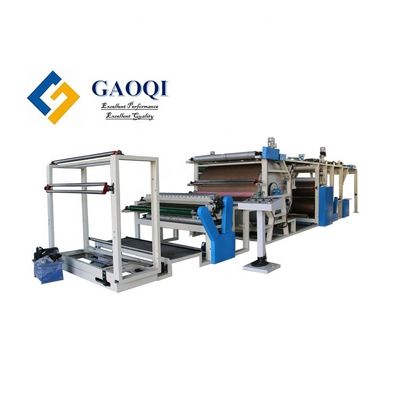 Equipamento de fabricação de tapetes de revestimento Máquina de laminação à base de óleo para produção de tapetes de alta velocidade