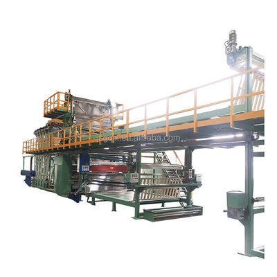 Máquina automática de laminação de chama de esponja para a produção de vinil e Spunbond