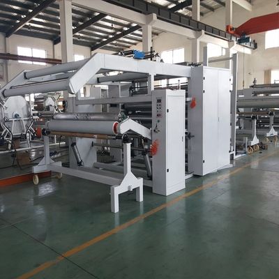Máquina laminadora de fusão a quente de tecidos não tecidos PUR para fabricação de tapetes