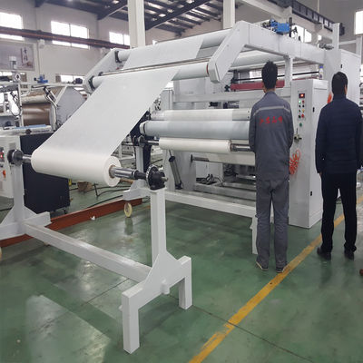 PTEE Reacção de cura da umidade PUR Máquina de laminação a quente para 9900mm*3300mm*3200mm Tamanho