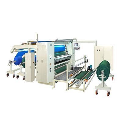 Fábrica de Fabricação Eco-friendly Hot Melt Adhesive Fabric Laminating Machine for Blackout Curtain Making