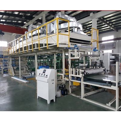 18500mm*3000mm*4550mm Máquina de laminação de filme BOPP PET para vestuário com cola à base de água