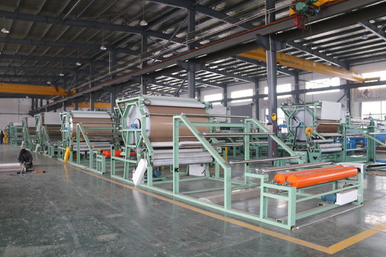 Máquina de laminação de tecidos de iuta para aquecimento a gás natural para a indústria de máquinas e equipamentos