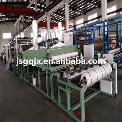 Linha de produção de papel de areia abrasivo para tecido / máquina de laminação de lã