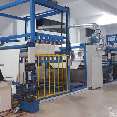 Máquina de laminação a chama com acumulador de 8700 velocidades de produção