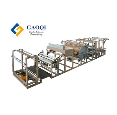 Máquina de ligação automática de tecidos de couro com revestimento adesivo baseado em solvente para estofamento
