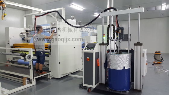 Máquina de laminação de tecido PU PUL para fraldas de tecido